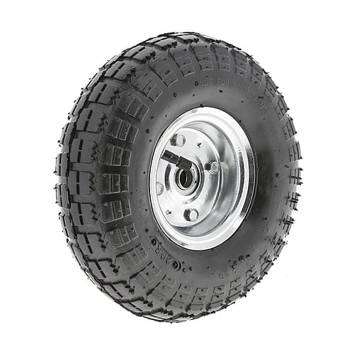 10in Pneumatic tire wheel 4.10/3.50-4