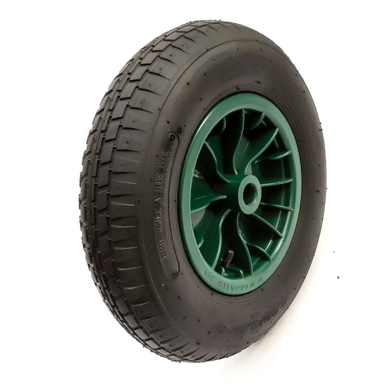400x100 pneumatic plastic wheel tyre 4.80/4.00-8 wheelbarrow